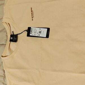 Gstar Tshirts Tan Medium Brand new never worn